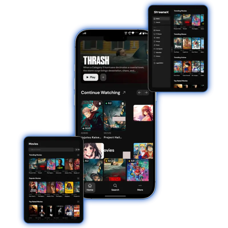 StreameX Official App | StreameX.sh – Watch Movies & Series StreameX Cover